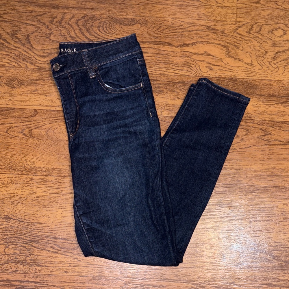 Dark Wash Women's Jeggings -